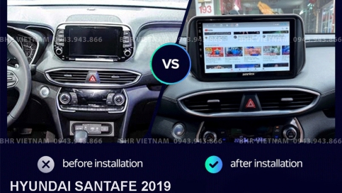 Màn hình DVD Android xe Hyundai Santafe 2019 - 2020 | Zestech Z800 Pro+